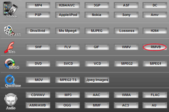 step2: Convert PSP to RMVB